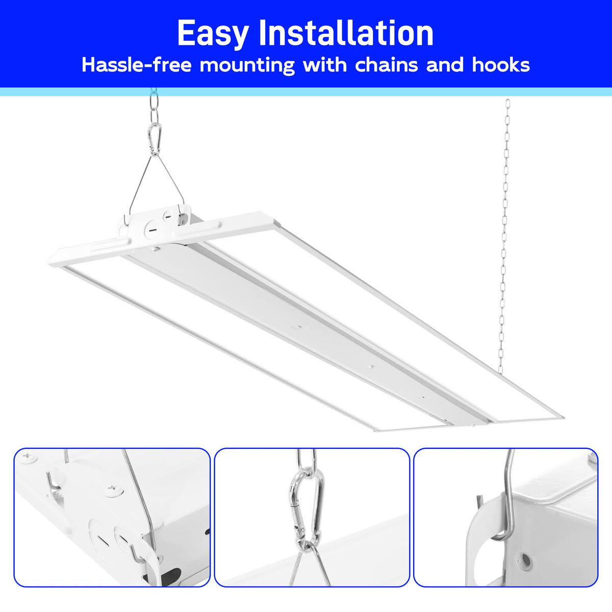 4FT 250W LED Linear High Bay Shop Light (4FT)
