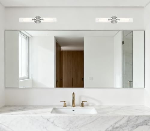Brushed Nickel Wall Sconces Set of 2 (Brushed Nickel)