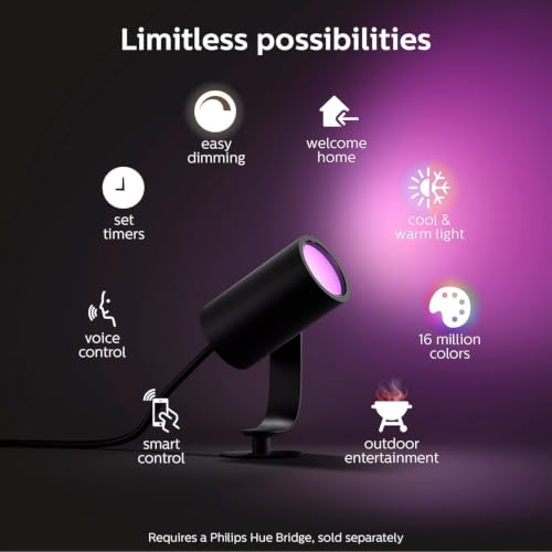 Lily Outdoor Smart Spotlight (Lily Basekit)