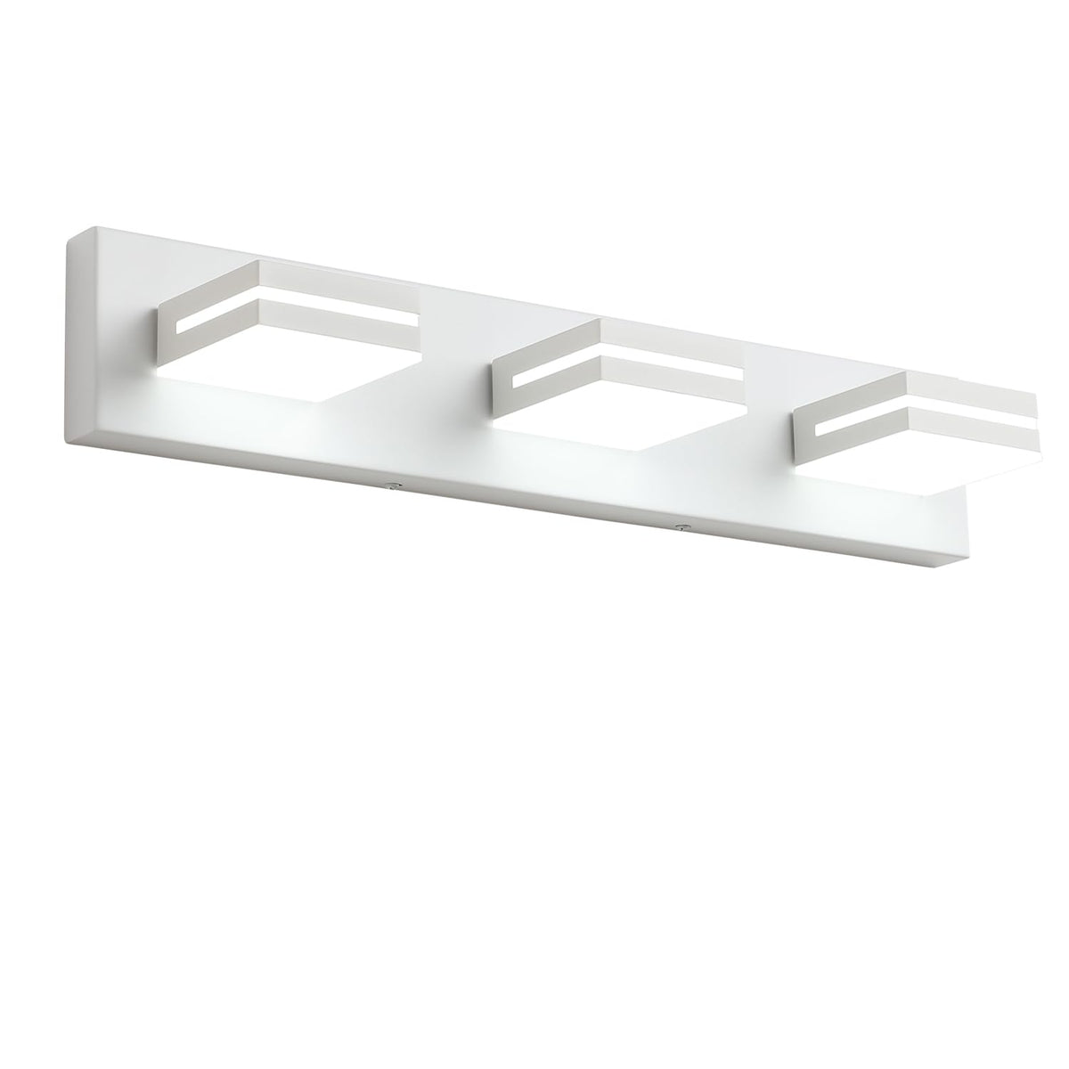 LED Modern Bathroom Vanity Light Fixtures (3-Light, 24-Inch / White, 100%-0% White)