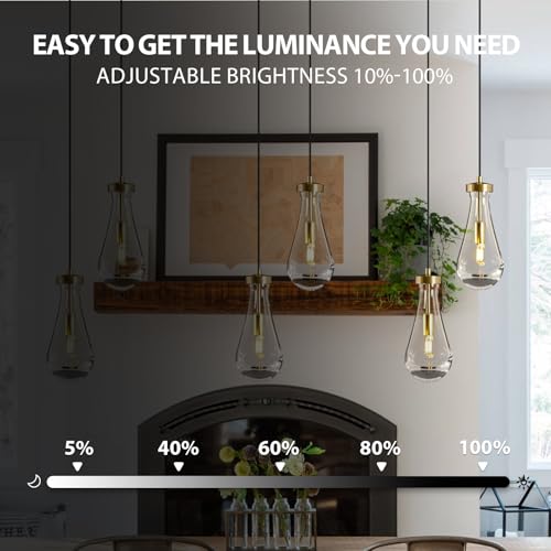 Raindrop Pendant Light Fixtures of 2 Lights (Gold / 2 Head)