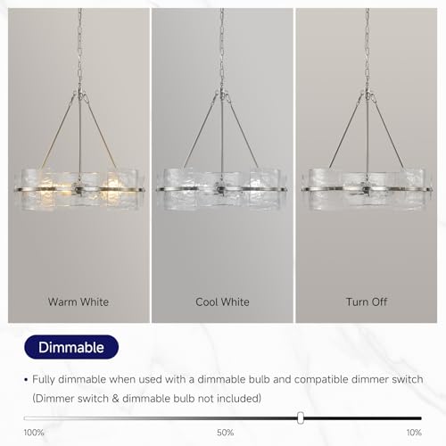 Modern Brushed Nickel Dining Room Chandeliers (Brushed Nickel)
