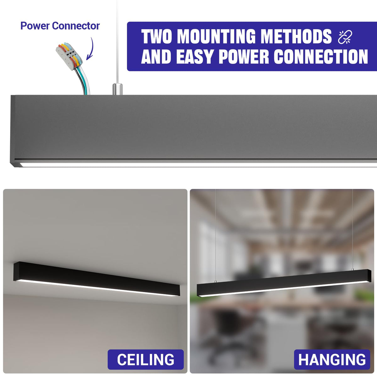 4FT LED Linear Light (4FT(4 Pack))