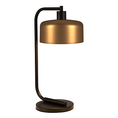 20" Industrial 1 (Table Lamp / Brass / Blackened Bronze)