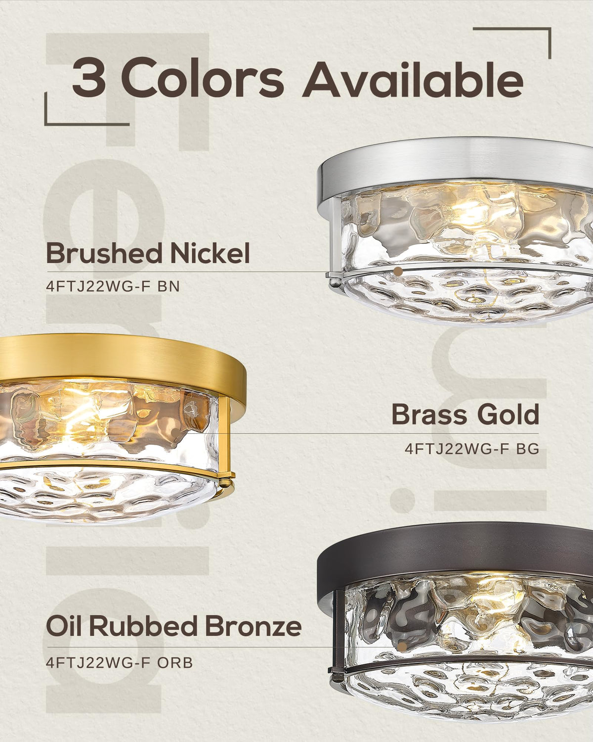 Modern Ceiling Light (Gold)