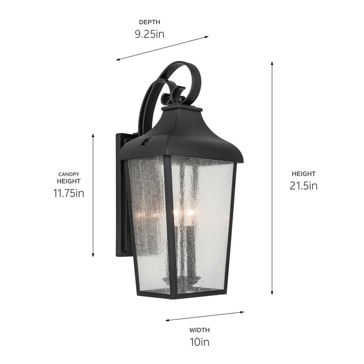 Forestdale 2 Light Outdoor Wall Light