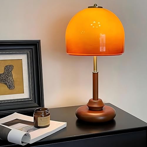 Orange Table Lamp (Orange, 9.4 Inch)