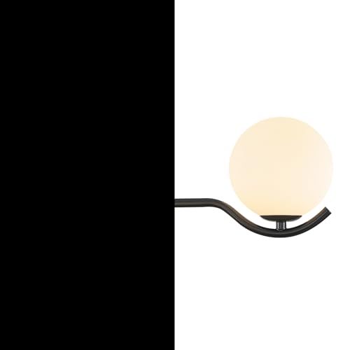Modern Sputnik Chandelier with Glass Globe Ceiling Pendant Light