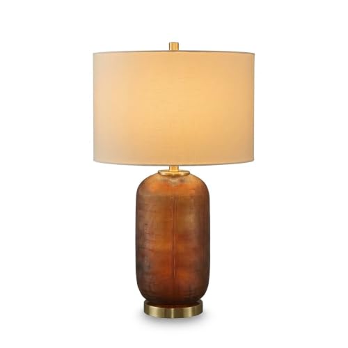 Farberman Amber Glass Table Lamp (Amber / Table Lamp)