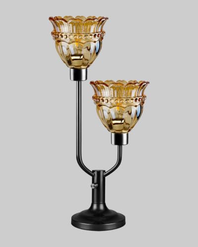 Mid Century Modern Table Lamp for Bedroom Dimmable Vintage Lamp