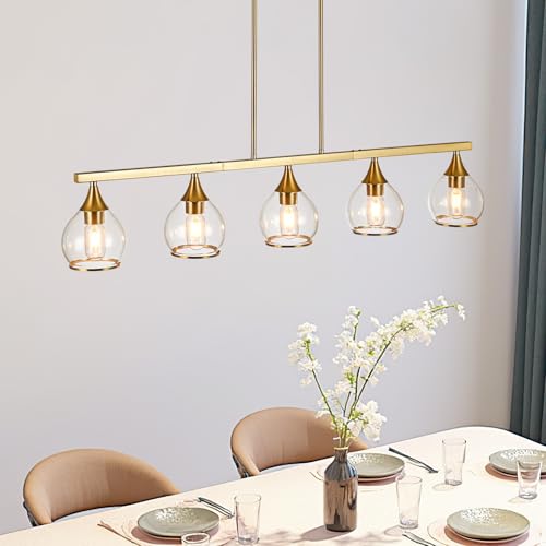 Island Light for Kitchen (Gold / 5-Light)
