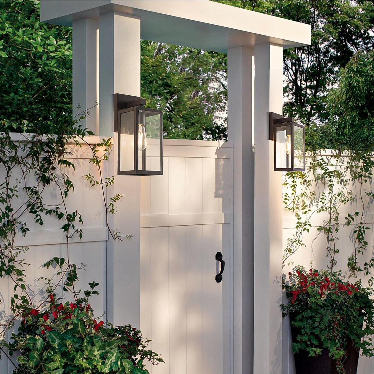 Outdoor Wall Light Fixture (Dark Chocolate / X-Large)