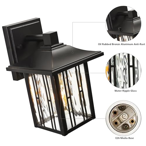Outdoor Wall Lights Exterior (2 Packs / No Function)