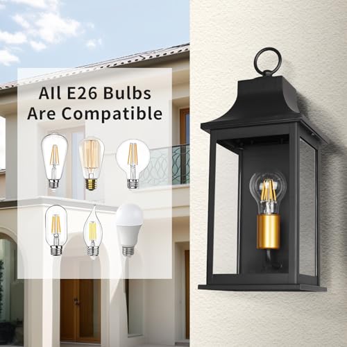 16" Outdoor Wall Lantern (16 inch -1 PK)