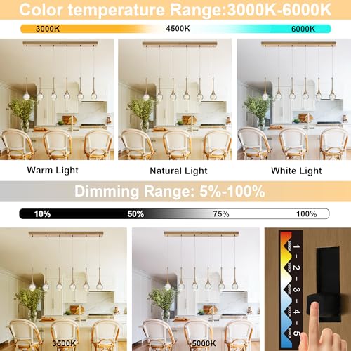 6 Light Crystal Brushed Gold Chandelier (Gold / Rectangle Pendant 6-Light)