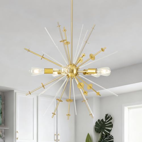 Modern 5 Light Sputnik Chandeliers