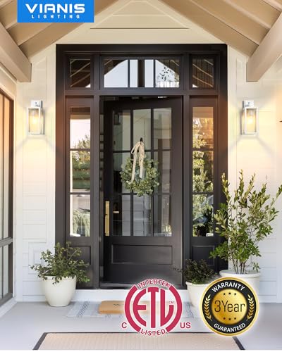 14.5" Dusk to Dawn Outdoor Lighting (White / Square Single)