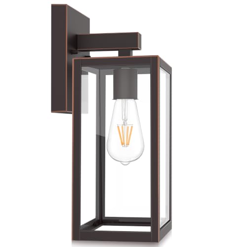 Outdoor Wall Light Fixture (Oil-Rubbed Bronze / X-Large)