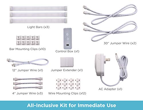 Black+Decker Compatible with Alexa Smart Under Cabinet Lighting