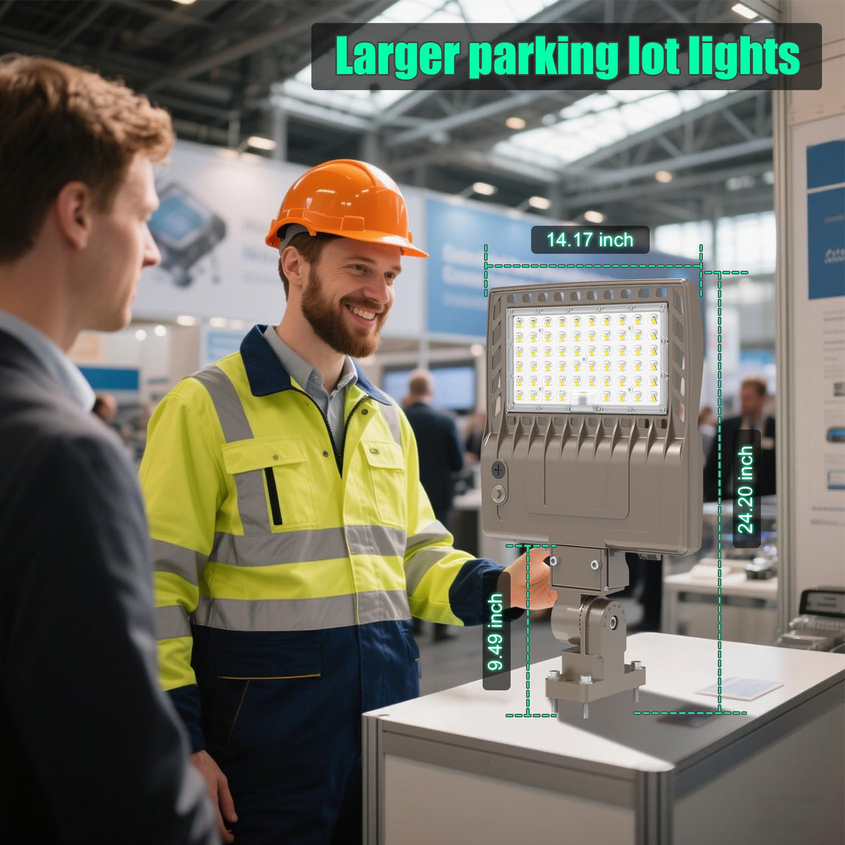 6 Pack 200W LED Parking Lot Light Dusk to Dawn (200W)