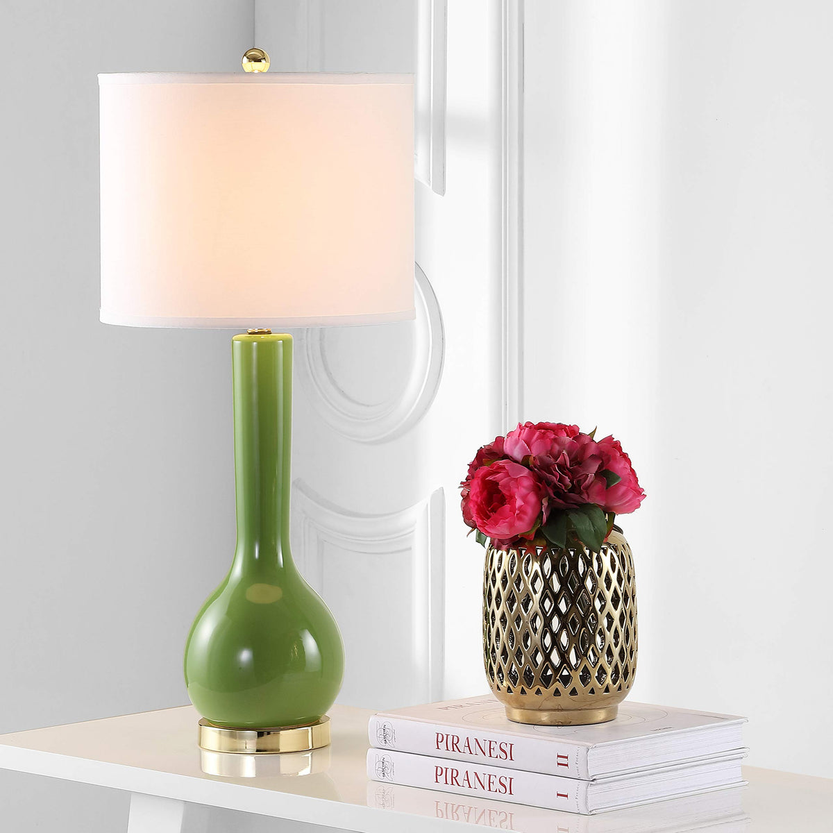 Lighting Mae Table Lamp (Green - Set of 2)