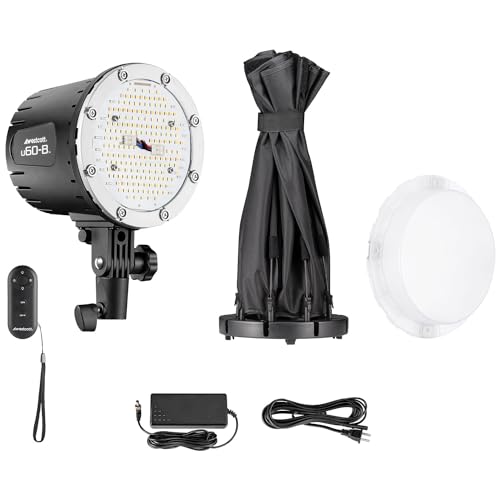 U60-B Bi-Color LED (60W) for Content Creators, Product Photography, Actor Self Tapes, and Interviews (Westcott U60-B Bi-Color LED 1-Light Softbox Kit) (Westcott U60-B Bi-Color LED 1-Light Softbox Kit)