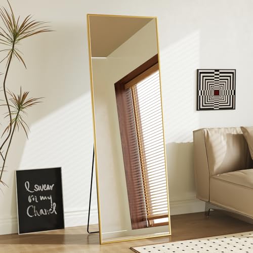 19"x58" Mirror Full Length (Claccic Gold-rect / 58"L x 19"W)