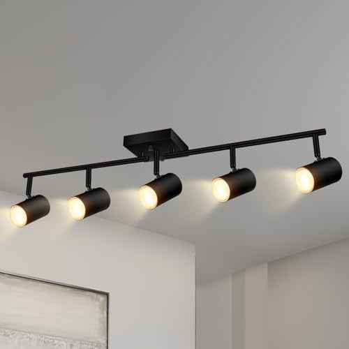 Track Lighting Kit (5 light-black)
