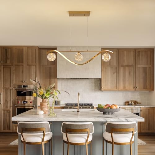 Dimmable Kitchen Island Lighting (Gold)