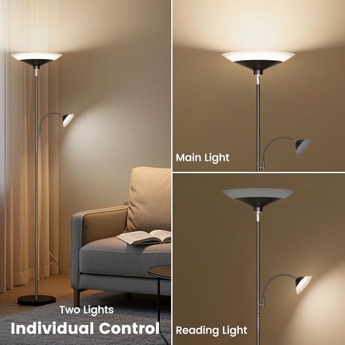 RGB Torchiere Floor Lamp (RGB (Red, Green, Blue))