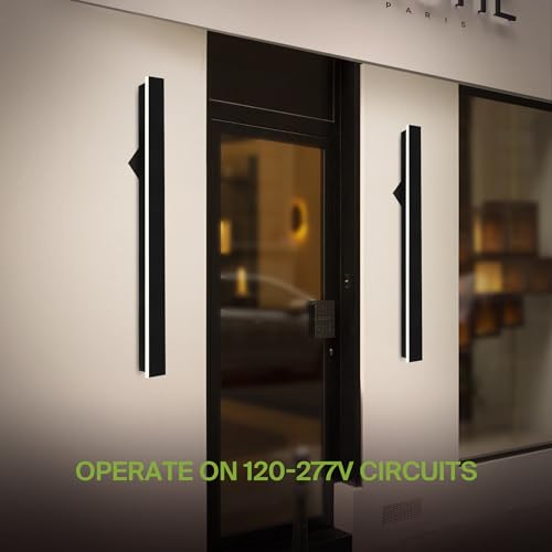 48" LED Linear Wall Sconce (Black)