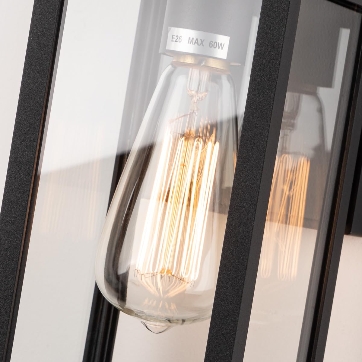 11" Outdoor Wall Sconce (Matte Black / 11-inch)
