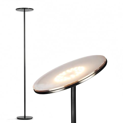 Sky LED Floor lamp (Shiny Gunmetal Black)