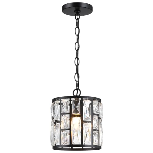 Farmhouse Crystal Pendant Light Fixture 1