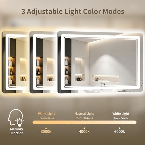 LED Bathroom Mirror with Lights