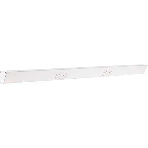 Task Lighting TR Series Angle Power Strip (36 Inch / White)