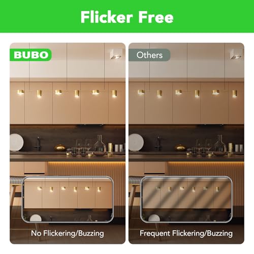 GU10 LED Bulb 6W Equivalent 50W (6 Pack / 3500k Natural White)