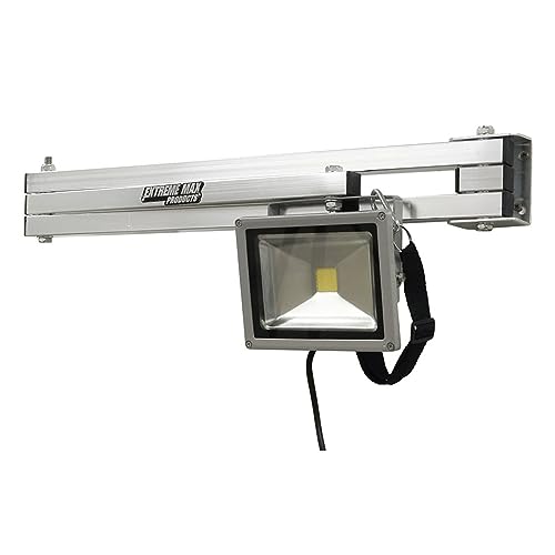5001.6065 Adjustable Aluminum Swing Arm LED Industrial Work Light for Warehouse Race Trailer Shop Garage Workbench