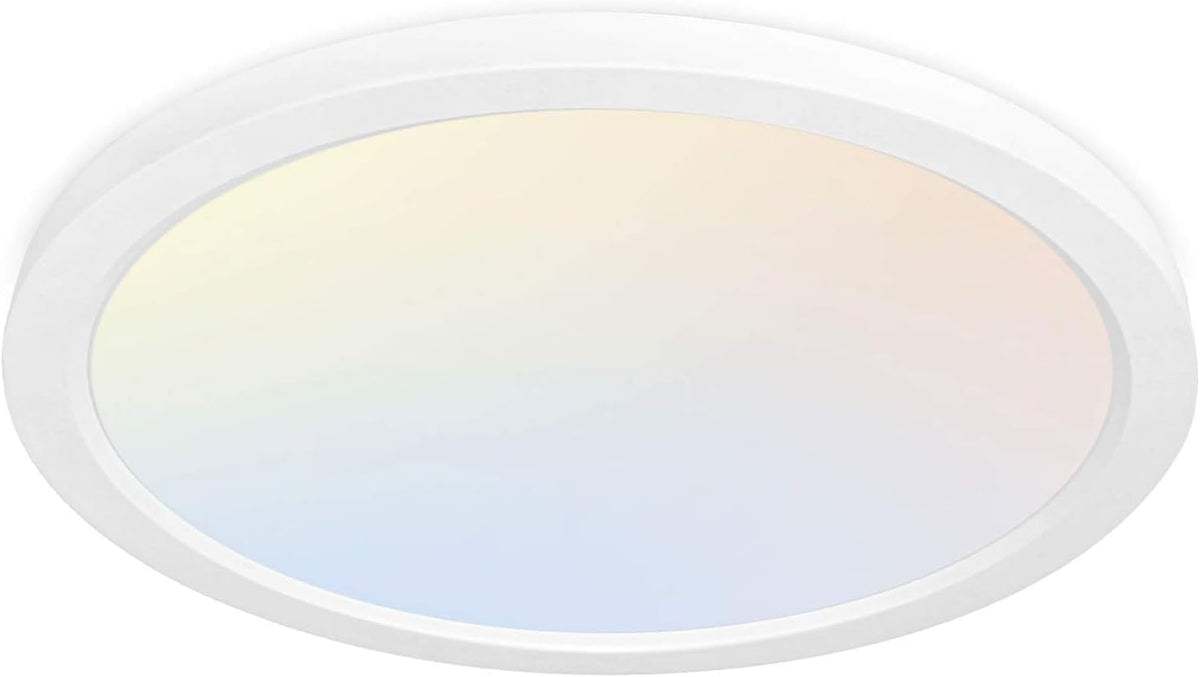 1PK 11.4 Inch LED Flush Mount Ceiling Light (White / 15")