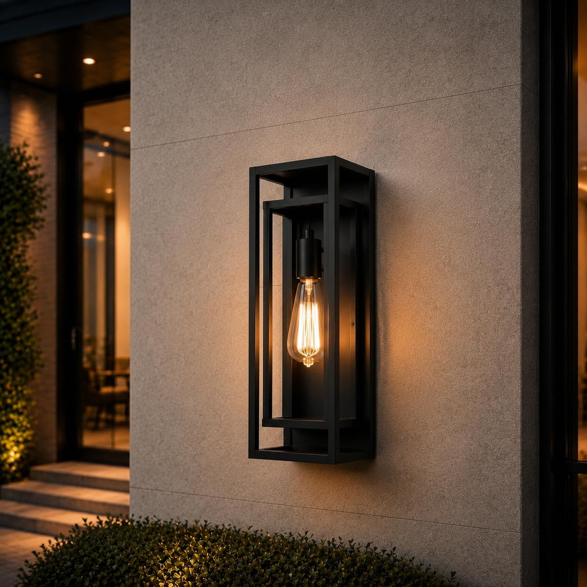 18 Inch 1 Pack Outdoor Wall Lantern Light Fixture (1 Pack)