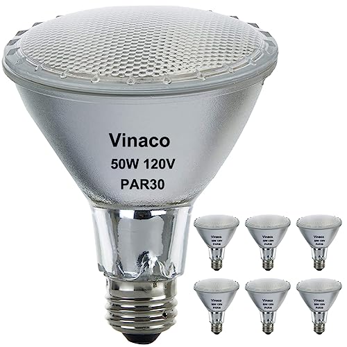 PAR30 Long Neck Halogen Bulb 50W 120V E26 Base 3000K Warm White