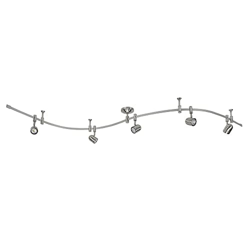 19655 002 Transitional 5 (5-Light / Brushed Nickel)