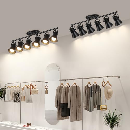 6 Light Track Lighting Kit (6-Light / Black)