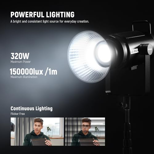 CB300B 320W LED Video Light with 2.4G (CB300B)