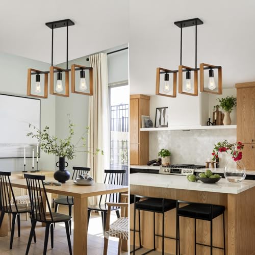 Wood Pendant Light