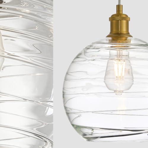 Pendant Light for Kitchen Island Glass Pendant Island Light 10inch Modern Glass Pendant Lights