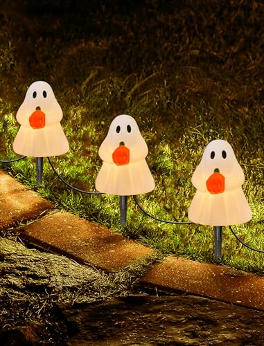 Halloween Ghost Pathway Lights (Halloween Ghost Pathway Lights)