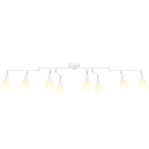LED 8 Light Track Lighting Kit (8 Light-White)