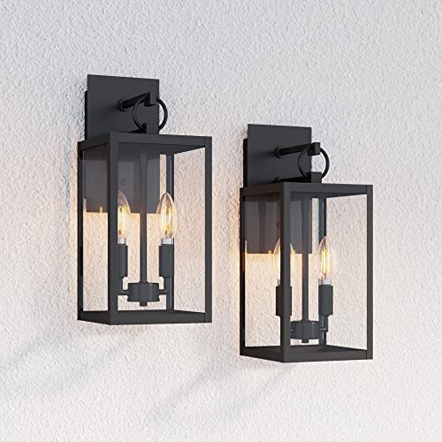 Ferris Outdoor Black Wall Sconce Light Fixture (Ferris Black)
