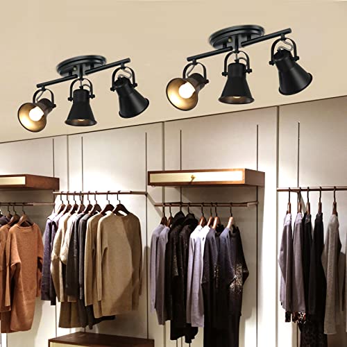 3 Light Track Lighting Kit (3-Light / Black)